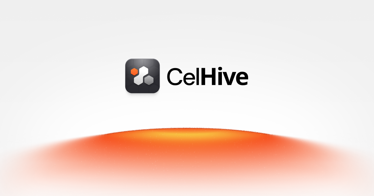 Logo on colored background